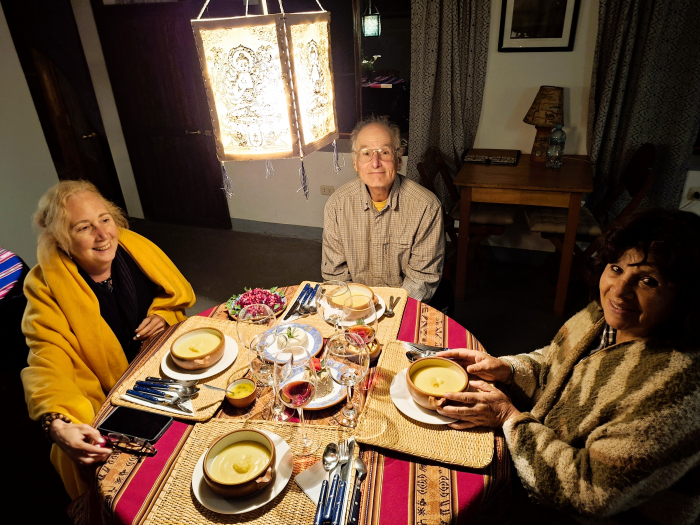 Dinner at Andean Spirit Lodge